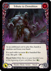 Image for Tribute to Demolition (Blue) (Dusk till Dawn) (DTD129) - Flesh and Blood TCG