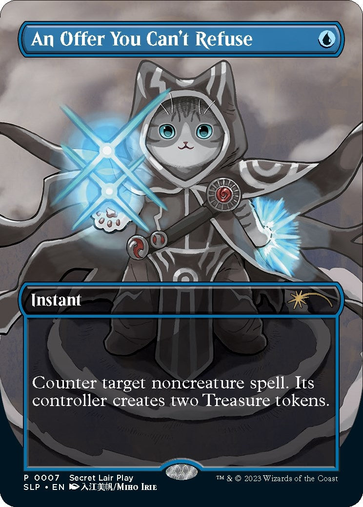 Image for An Offer You Can't Refuse (Secret Lair Showdown) (7) - Magic: The Gathering
