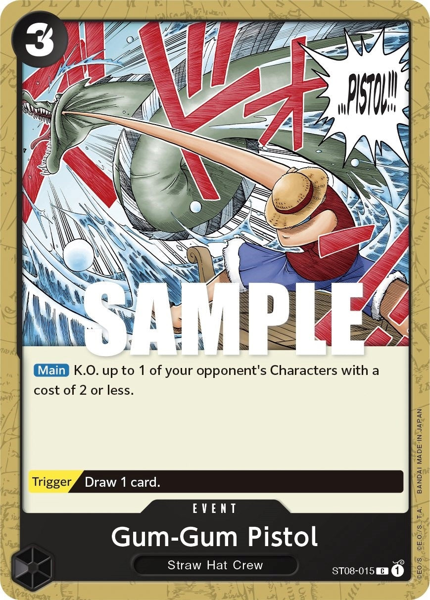 Image for Gum-Gum Pistol (Starter Deck 8: Monkey.D.Luffy) (ST08-015) - One Piece Card Game