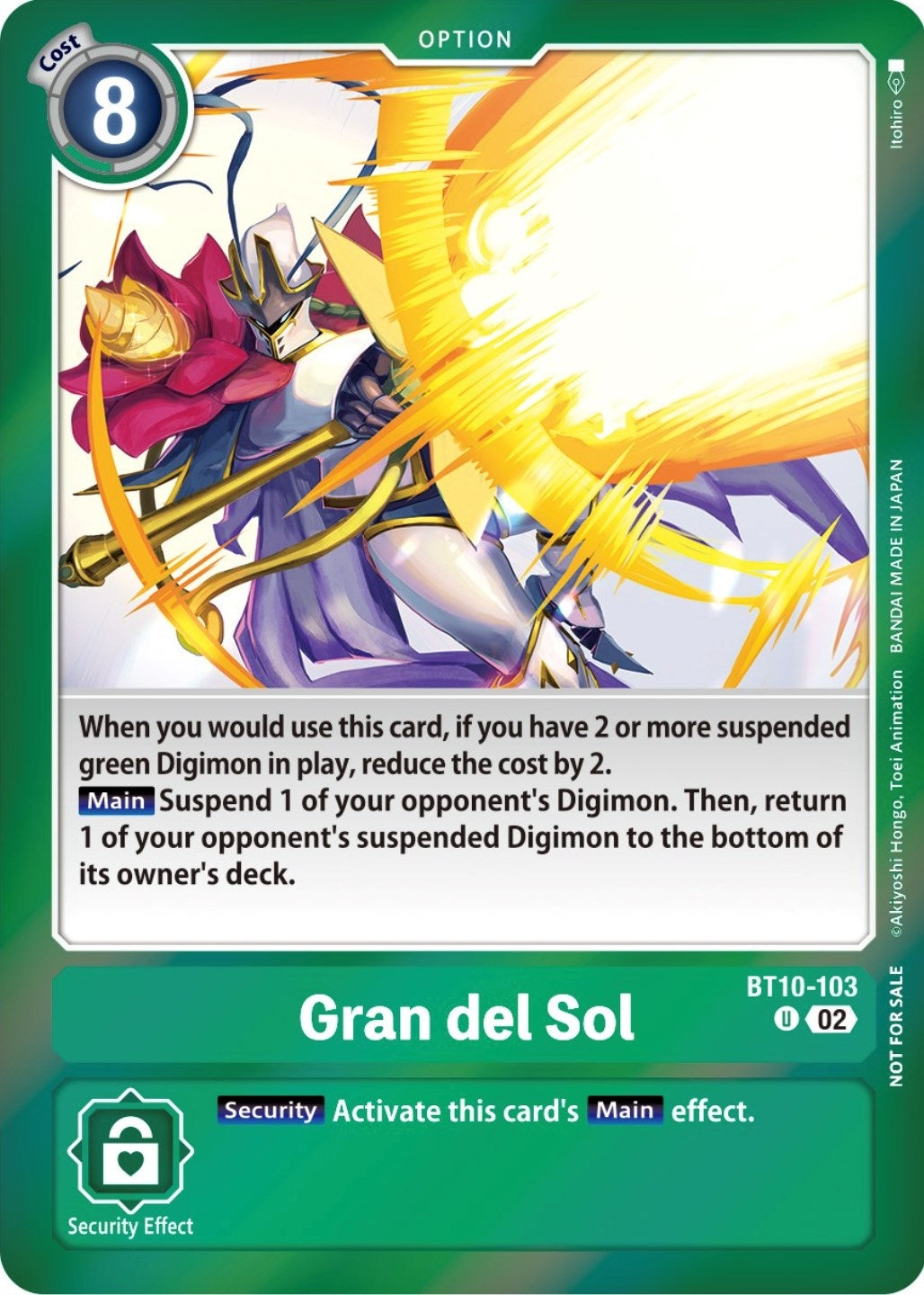 Image for Gran del Sol (Event Pack 5) (BT10) (10103)