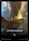 Image for Courageous Theme Card (Universes Beyond: The Lord of the Rings: Tales of Middle-earth) (1) - Magic: The Gathering
