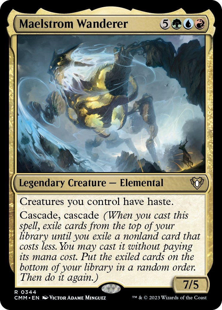 Image for Maelstrom Wanderer (Commander Masters) (344) - Magic: The Gathering