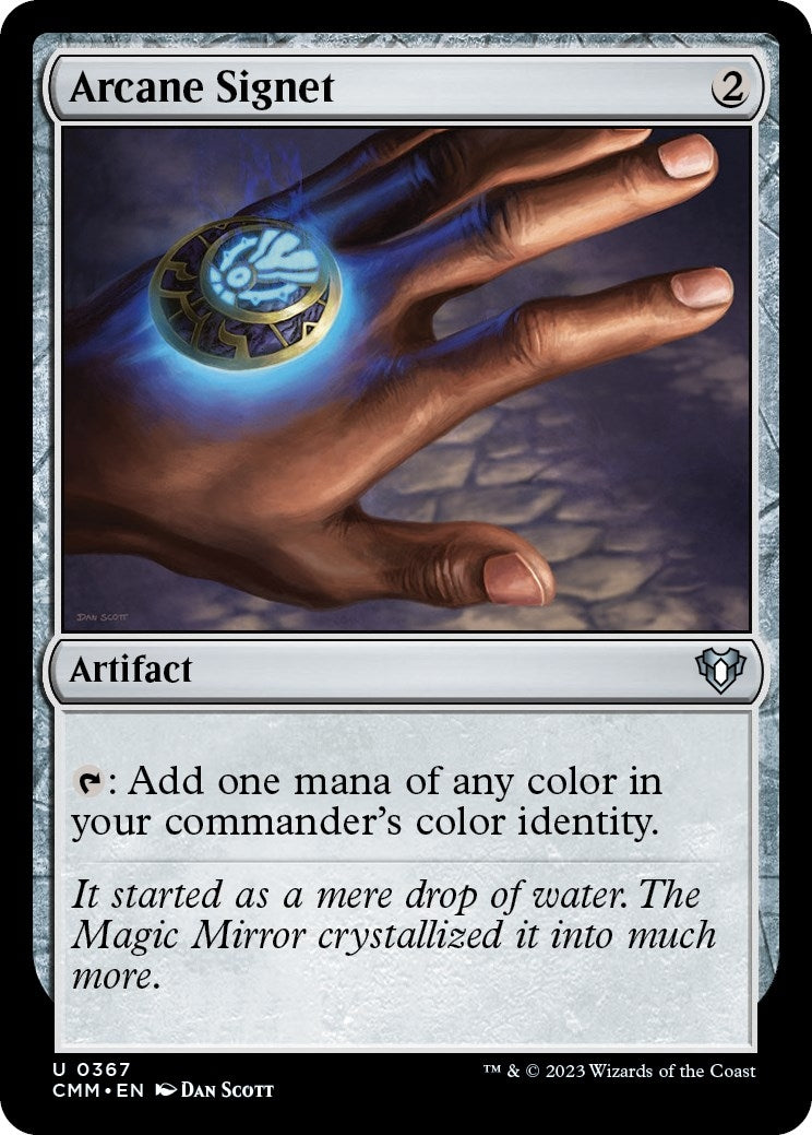 Image for Arcane Signet (Commander Masters) (367) - Magic: The Gathering
