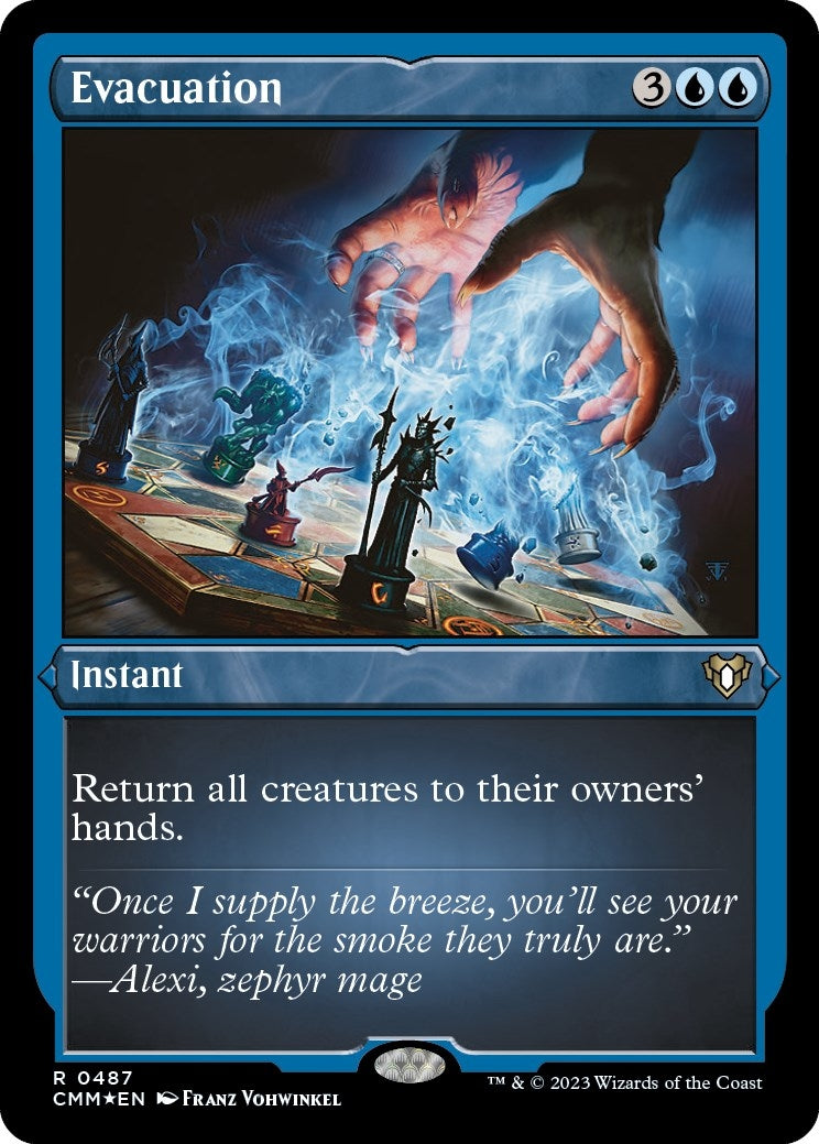 Image for Evacuation (Foil Etched) (Commander Masters) (487) - Magic: The Gathering