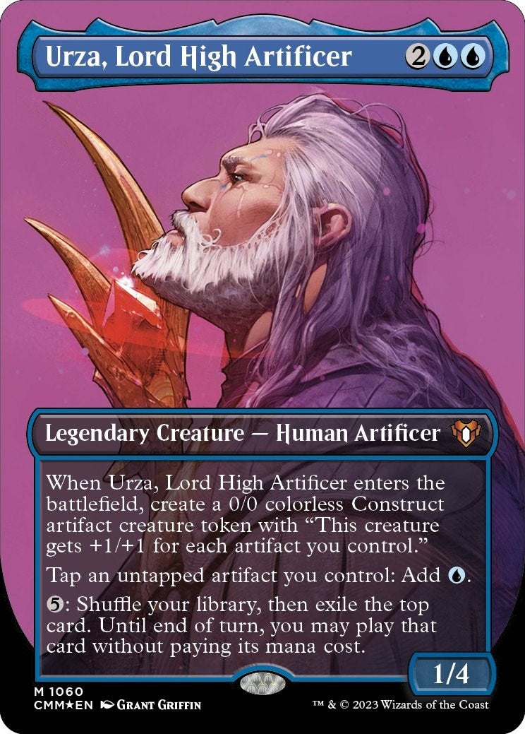 Image for Urza, Lord High Artificer (Textured Foil) (Commander Masters) (1060) - Magic: The Gathering