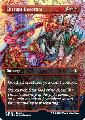Image for Disrupt Decorum (Launch Party & Release Event Promos) (1067) - Magic: The Gathering