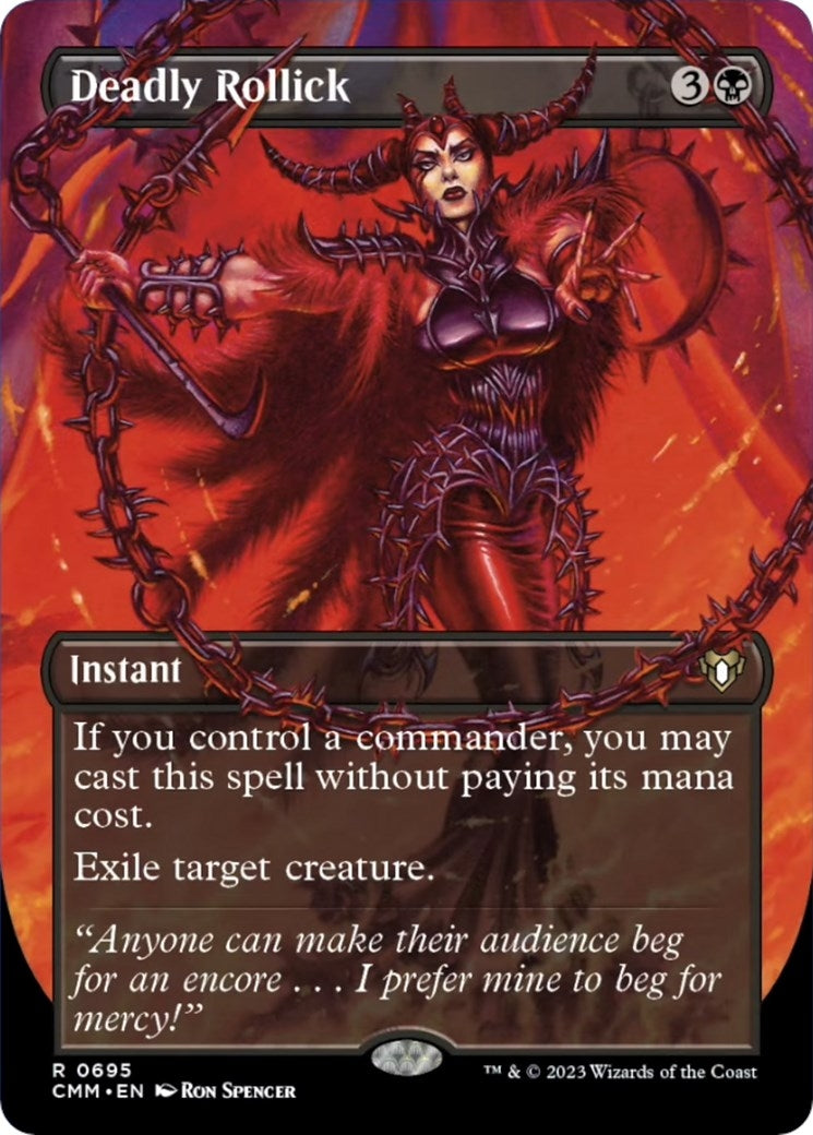 Image for Deadly Rollick (Borderless) (Commander Masters) (695) - Magic: The Gathering