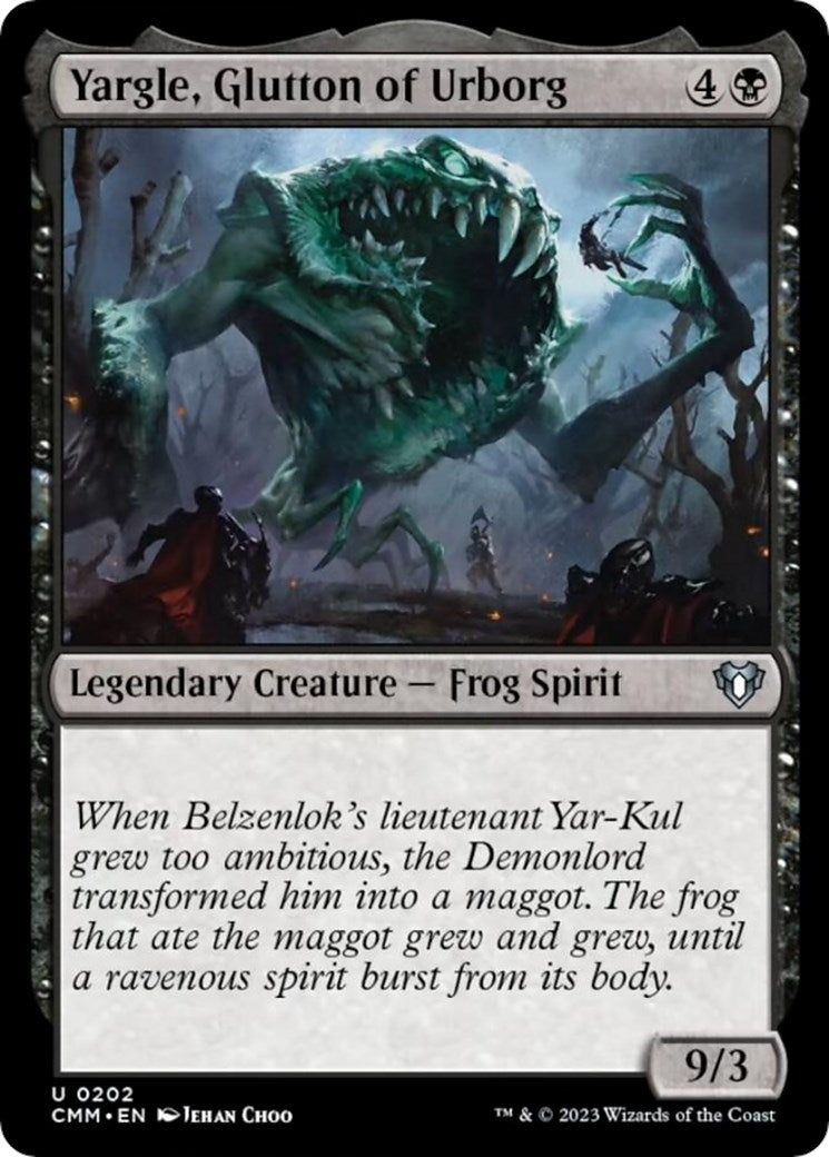 Image for Yargle, Glutton of Urborg (Commander Masters) (202) - Magic: The Gathering