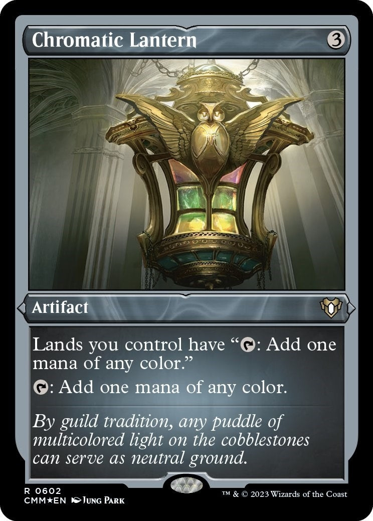 Image for Chromatic Lantern (Foil Etched) (Commander Masters) (602) - Magic: The Gathering