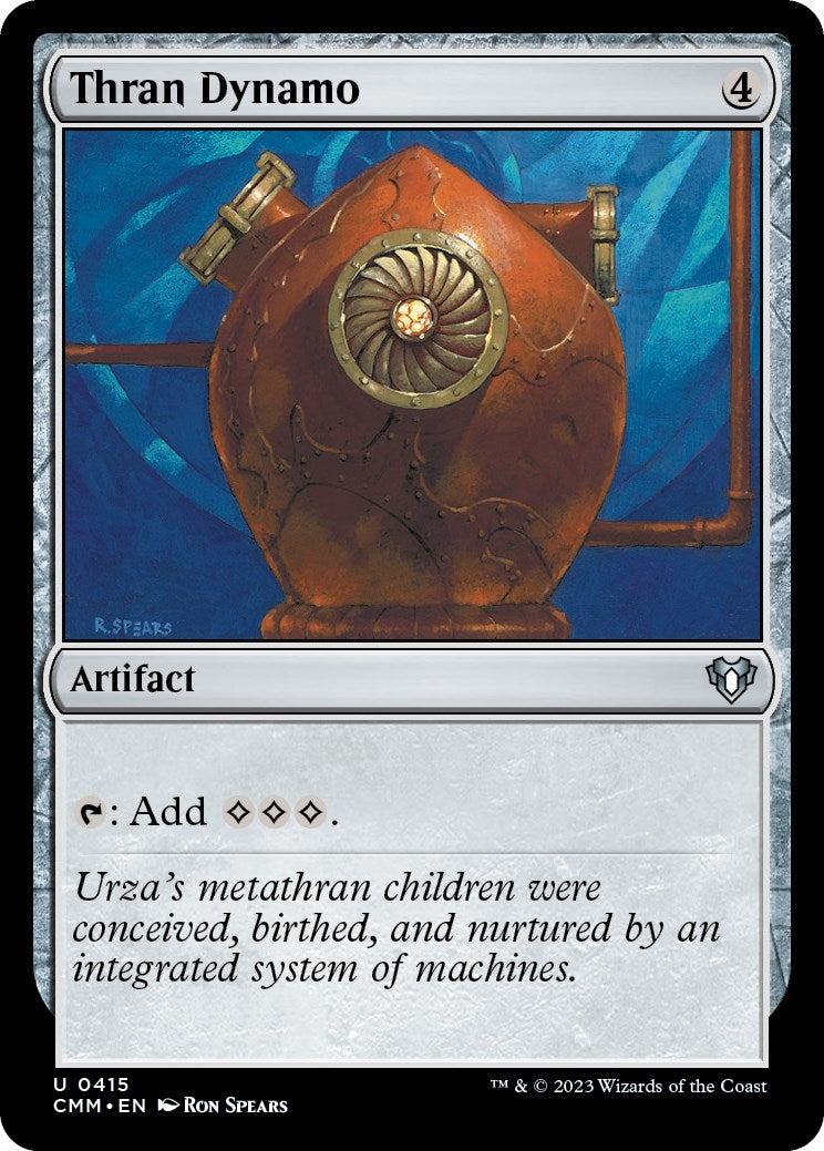 Image for Thran Dynamo (Commander Masters) (415) - Magic: The Gathering