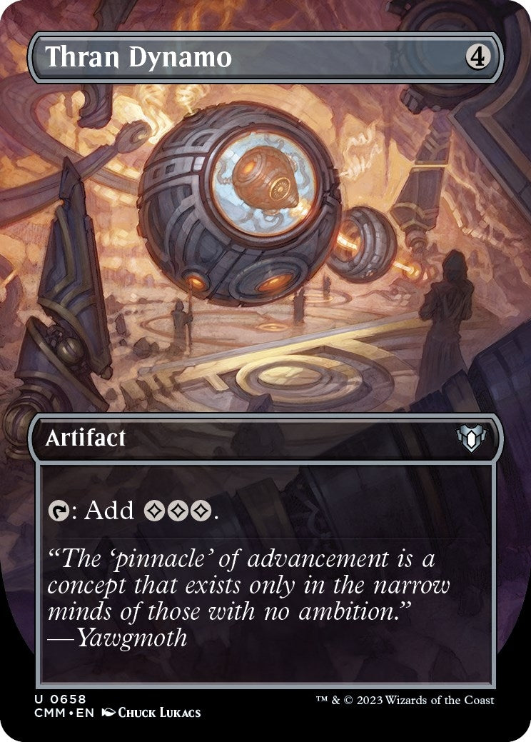 Image for Thran Dynamo (Borderless) (Commander Masters) (658) - Magic: The Gathering