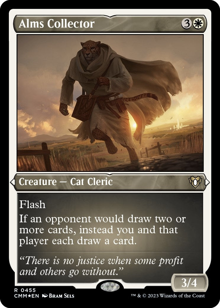 Image for Alms Collector (Foil Etched) (Commander Masters) (455) - Magic: The Gathering