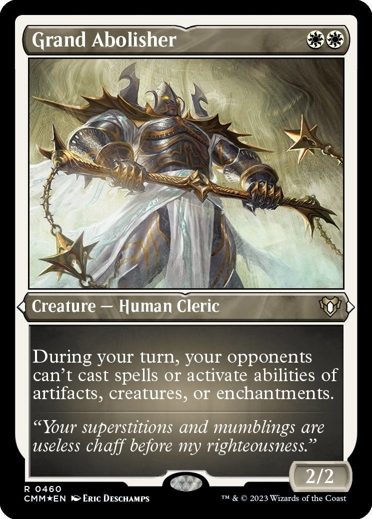 Image for Grand Abolisher (Foil Etched) (Commander Masters) (460) - Magic: The Gathering