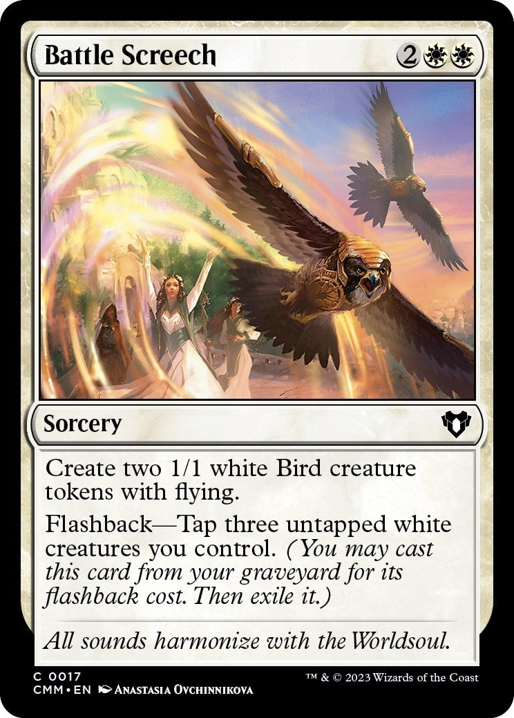 Image for Battle Screech (Commander Masters) (17) - Magic: The Gathering