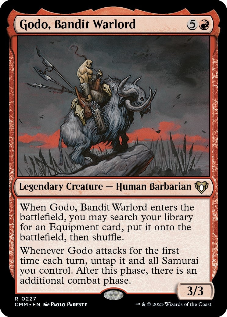 Image for Godo, Bandit Warlord (Commander Masters) (227) - Magic: The Gathering