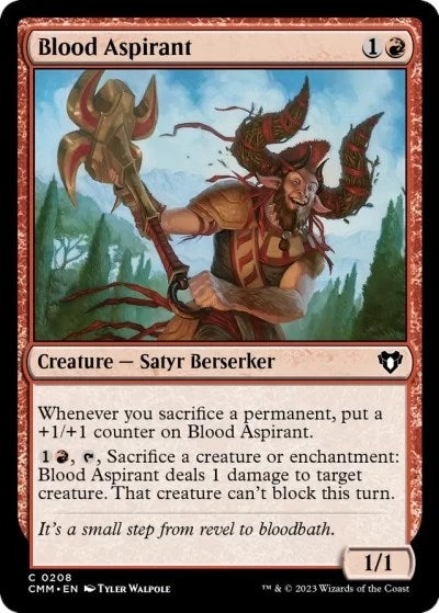 Image for Blood Aspirant (Commander Masters) (208) - Magic: The Gathering
