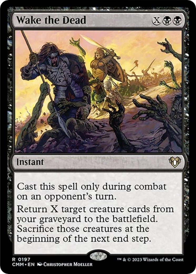 Image for Wake the Dead (Commander Masters) (197) - Magic: The Gathering