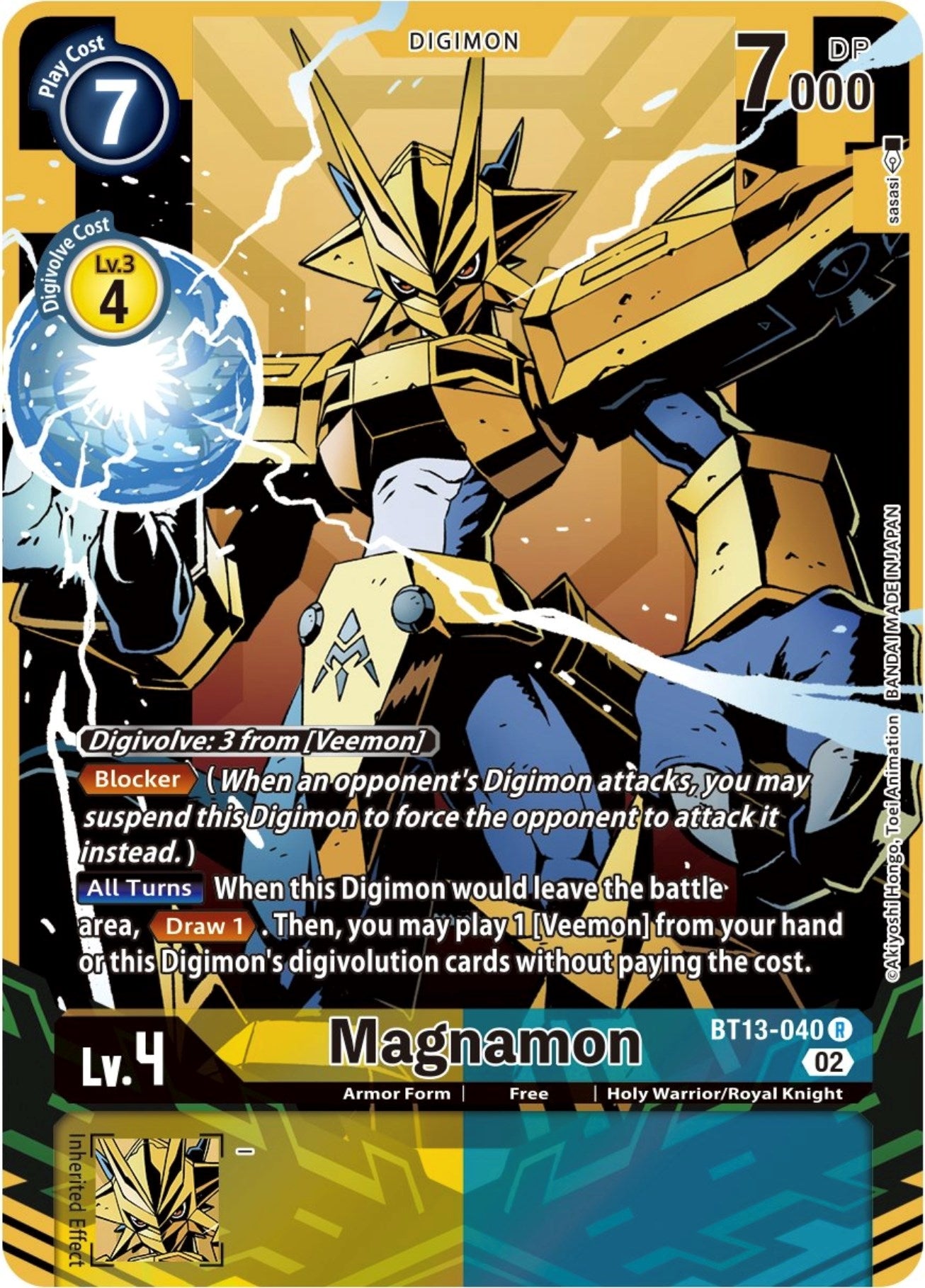 Image for Magnamon (Alternate Art) (BT13) (13040)