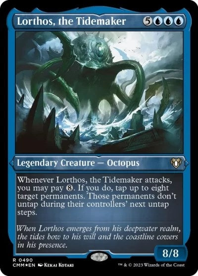 Image for Lorthos, the Tidemaker (Foil Etched) (Commander Masters) (490) - Magic: The Gathering