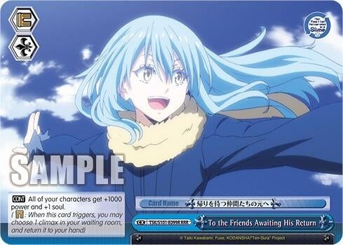 Image for To the Friends Awaiting His Return (RRR) (That Time I Got Reincarnated as a Slime Vol.3) (TSK/S101-E099R RRR) - Weiss Schwarz