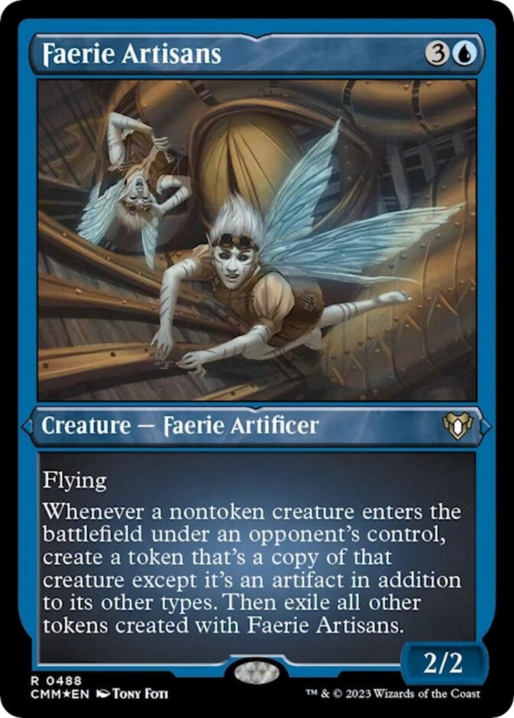 Image for Faerie Artisans (Foil Etched) (Commander Masters) (488) - Magic: The Gathering