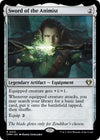 Image for Sword of the Animist (Commander Masters) (413) - Magic: The Gathering