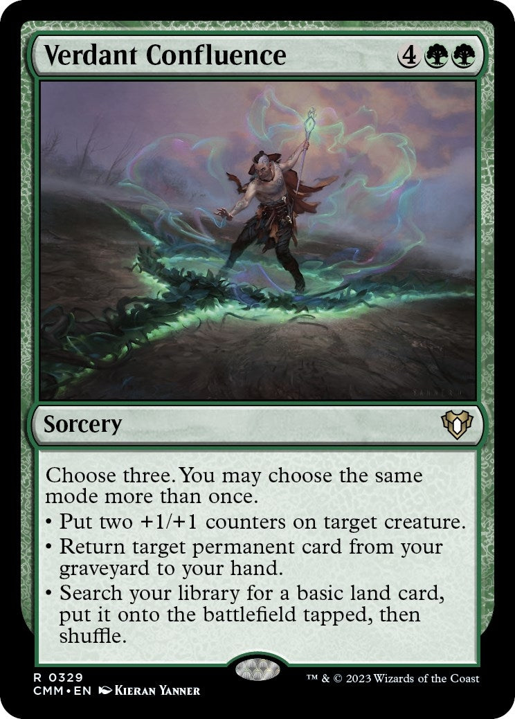Image for Verdant Confluence (Commander Masters) (329) - Magic: The Gathering
