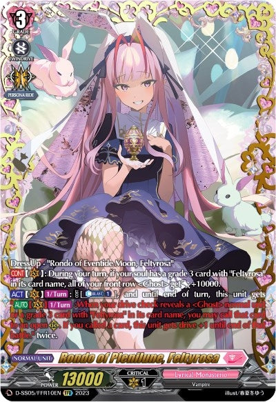 Image for Rondo of Plenilune, Feltyrosa (FFR) (D-SS05: Festival Booster 2023) (D-SS05/FFR10EN) - Cardfight Vanguard