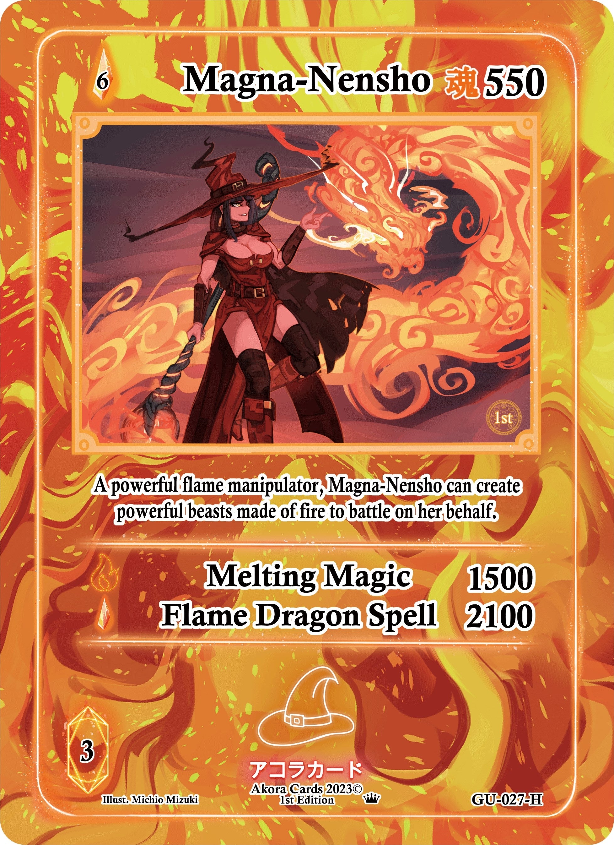 Image for Magna-Nensho (Holo) (Grordhelm Uprising [1st Edition]) (GU-027-H) - Akora TCG