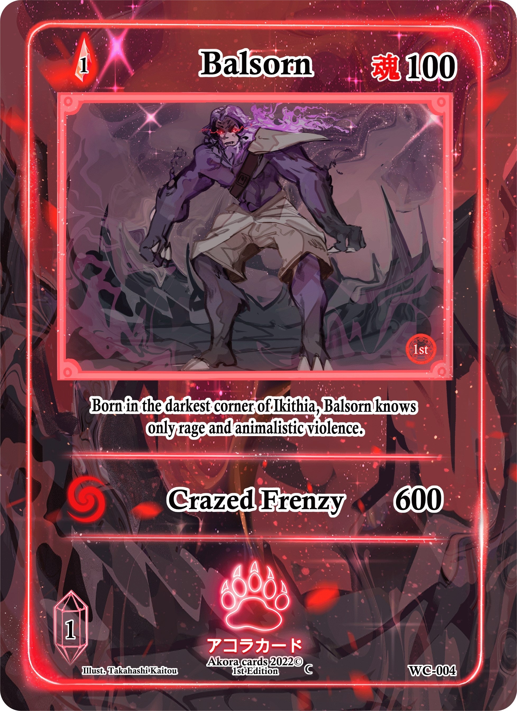 Image for Balsorn (Warped Crusaders [1st Edition]) (WC-004) - Akora TCG
