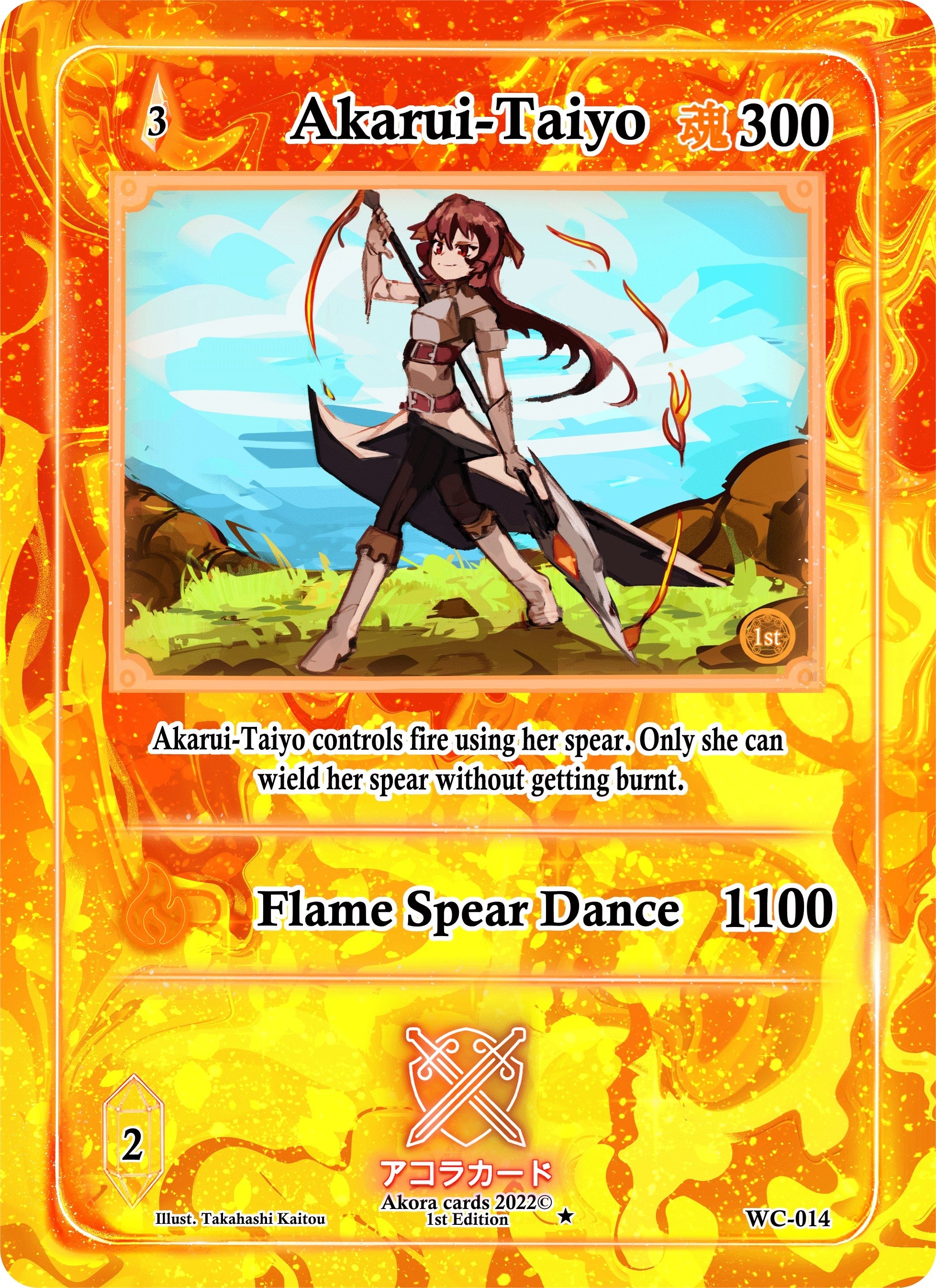 Image for Akarui-Taiyo (Warped Crusaders [1st Edition]) (WC-014) - Akora TCG