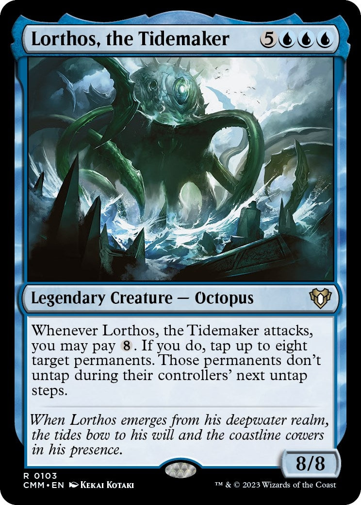 Image for Lorthos, the Tidemaker (Commander Masters) (103) - Magic: The Gathering