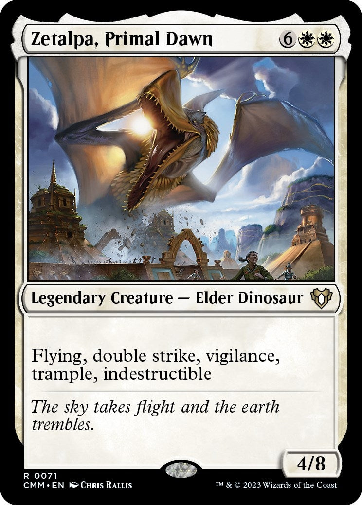 Image for Zetalpa, Primal Dawn (Commander Masters) (71) - Magic: The Gathering