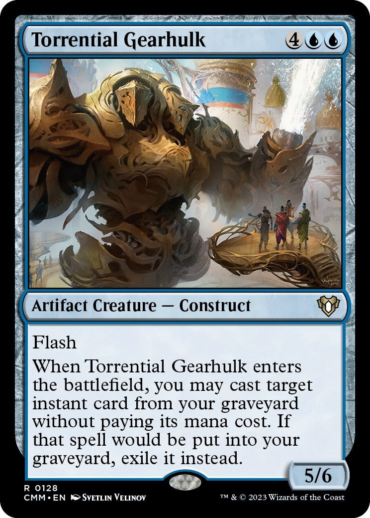 Image for Torrential Gearhulk (Commander Masters) (128) - Magic: The Gathering