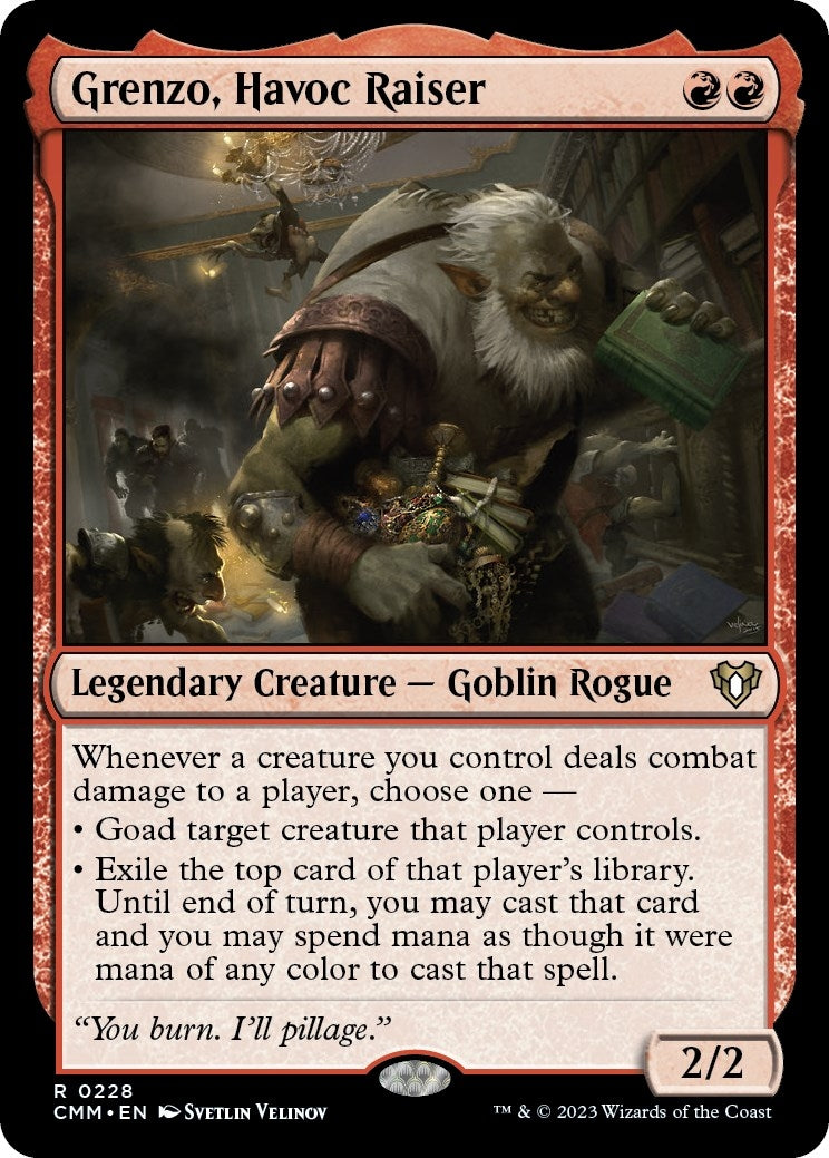 Image for Grenzo, Havoc Raiser (Commander Masters) (228) - Magic: The Gathering