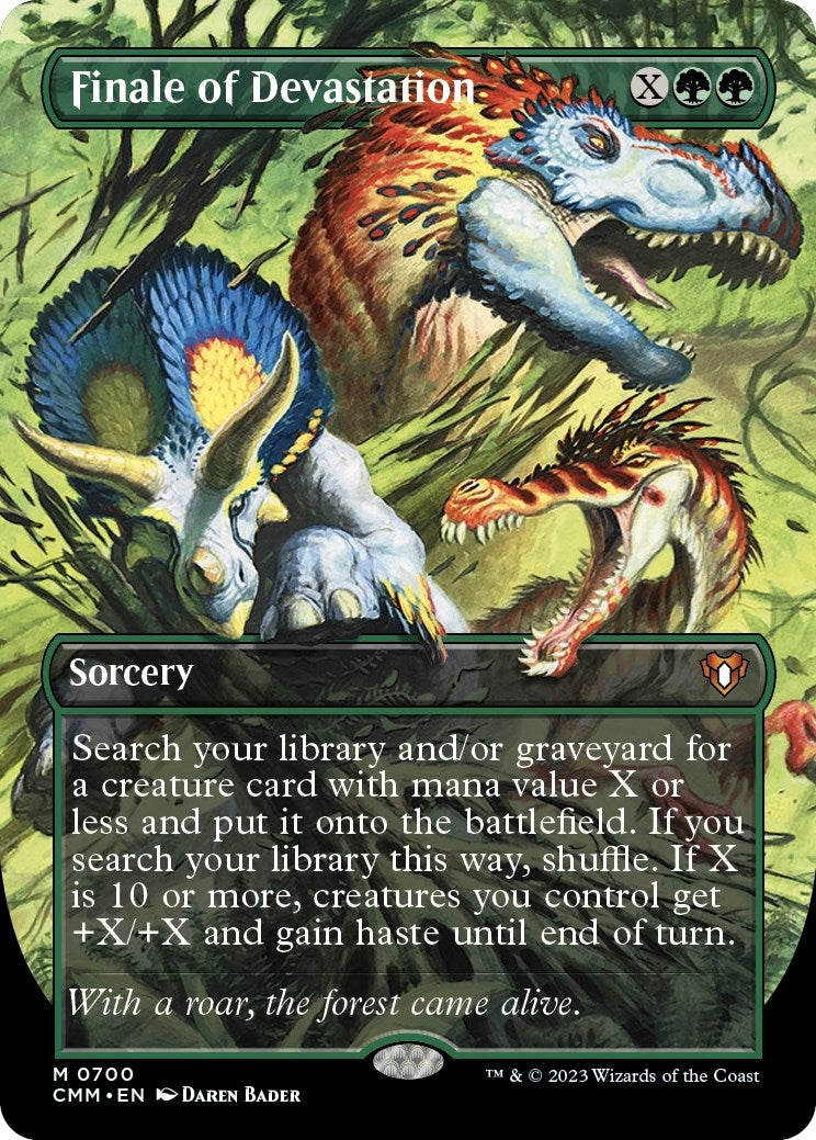 Image for Finale of Devastation (Borderless) (Commander Masters) (700) - Magic: The Gathering