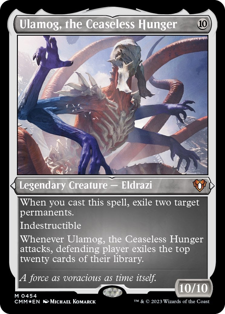 Image for Ulamog, the Ceaseless Hunger (Foil Etched) (Commander Masters) (454) - Magic: The Gathering