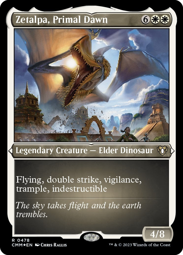 Image for Zetalpa, Primal Dawn (Foil Etched) (Commander Masters) (478) - Magic: The Gathering