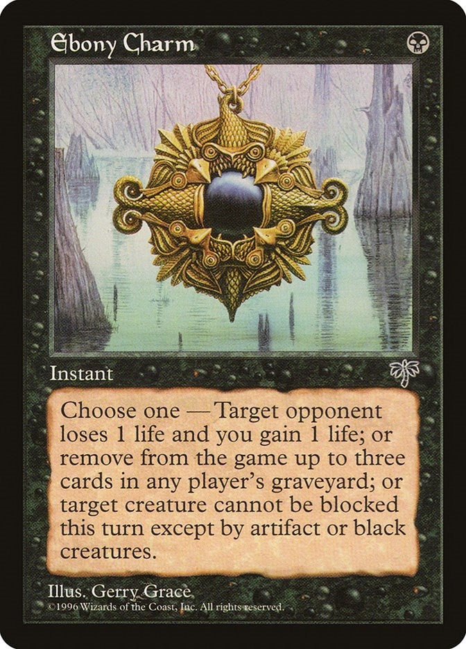 Image for Ebony Charm (Mirage) - Magic: The Gathering
