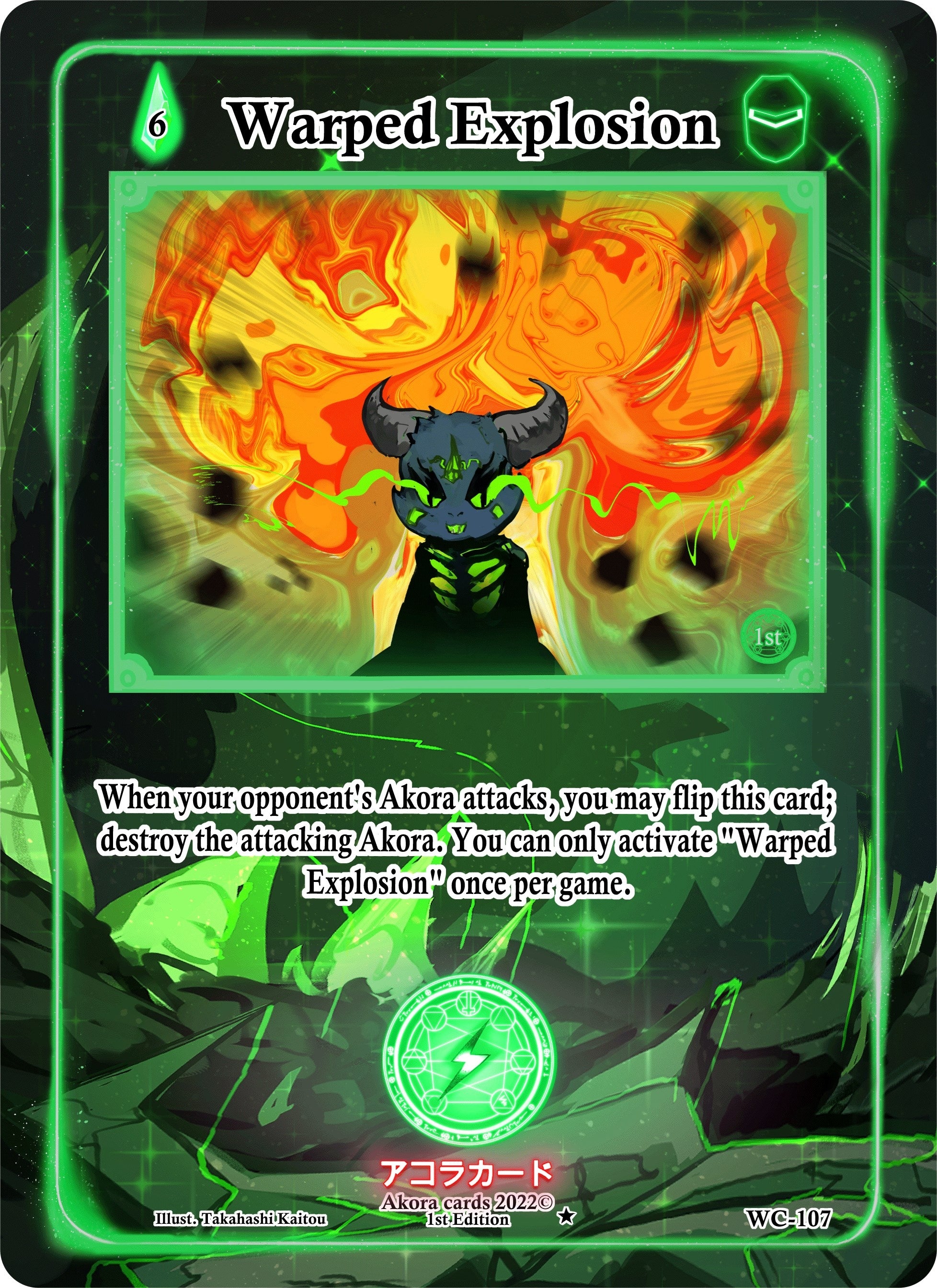 Image for Warped Explosion (Warped Crusaders [1st Edition]) (WC-107) - Akora TCG