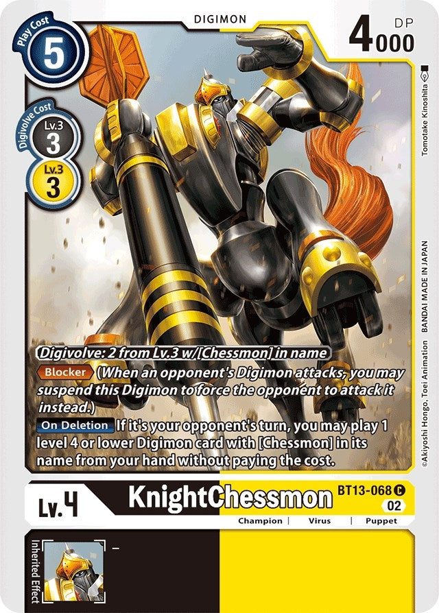 Image for KnightChessmon BT13-068 (BT13) (13068)