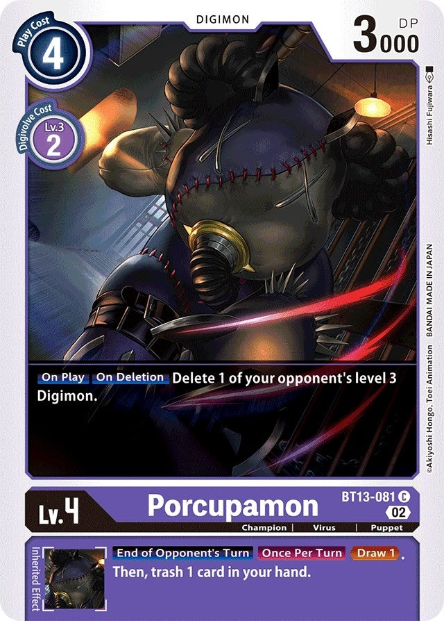 Image for Porcupamon (BT13) (13081)