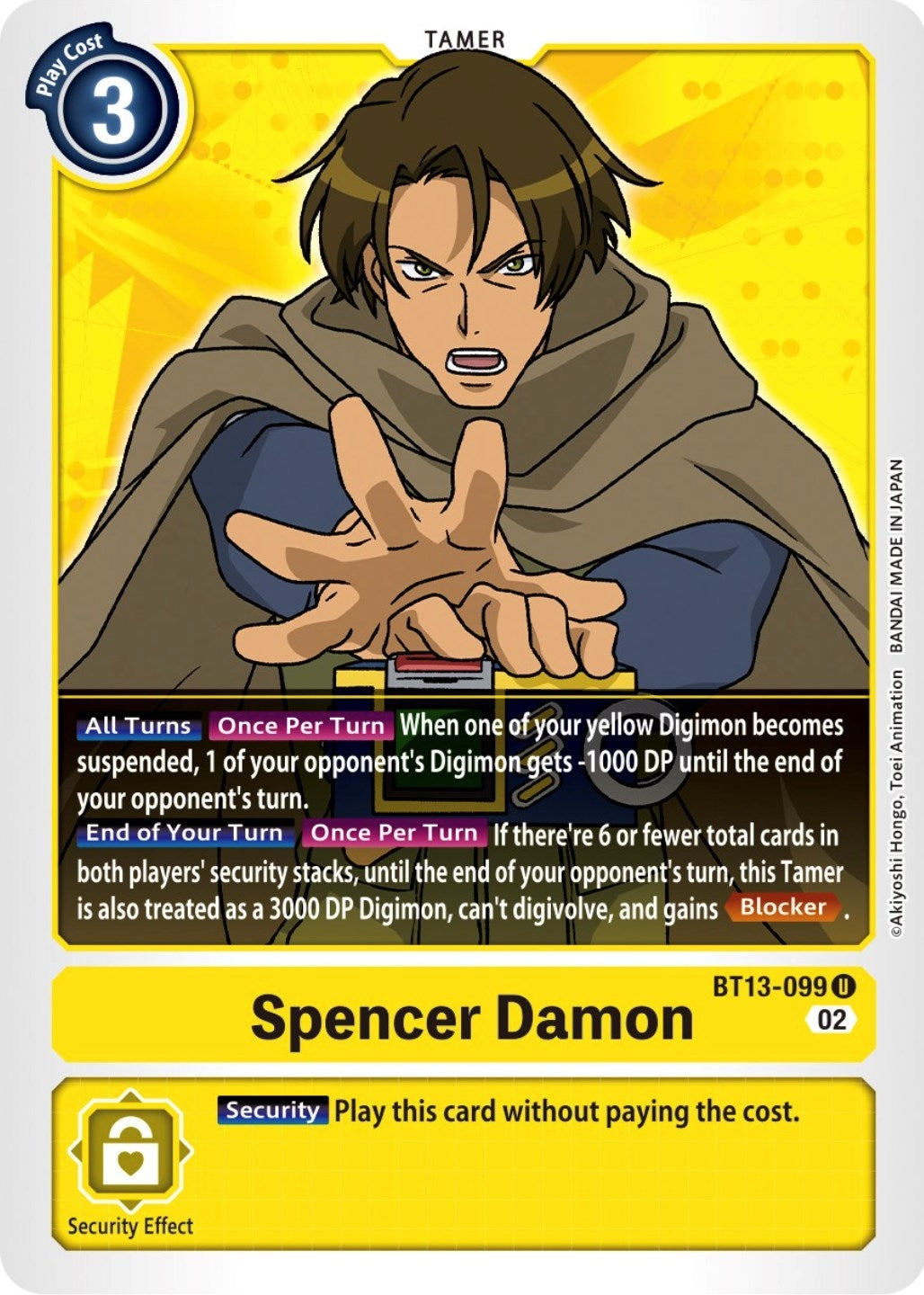 Image for Spencer Damon (BT13) (13099)