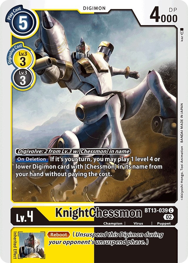 Image for KnightChessmon BT13-039 (BT13) (13039)