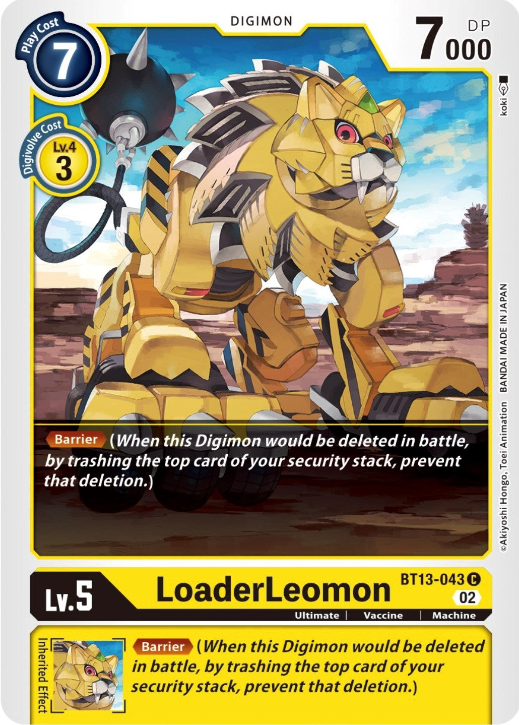 Image for LoaderLeomon (BT13) (13043)