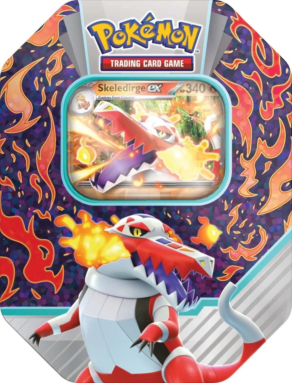 Image for Paldea Partners Tin [Skeledirge ex] [International Edition] - Pokemon