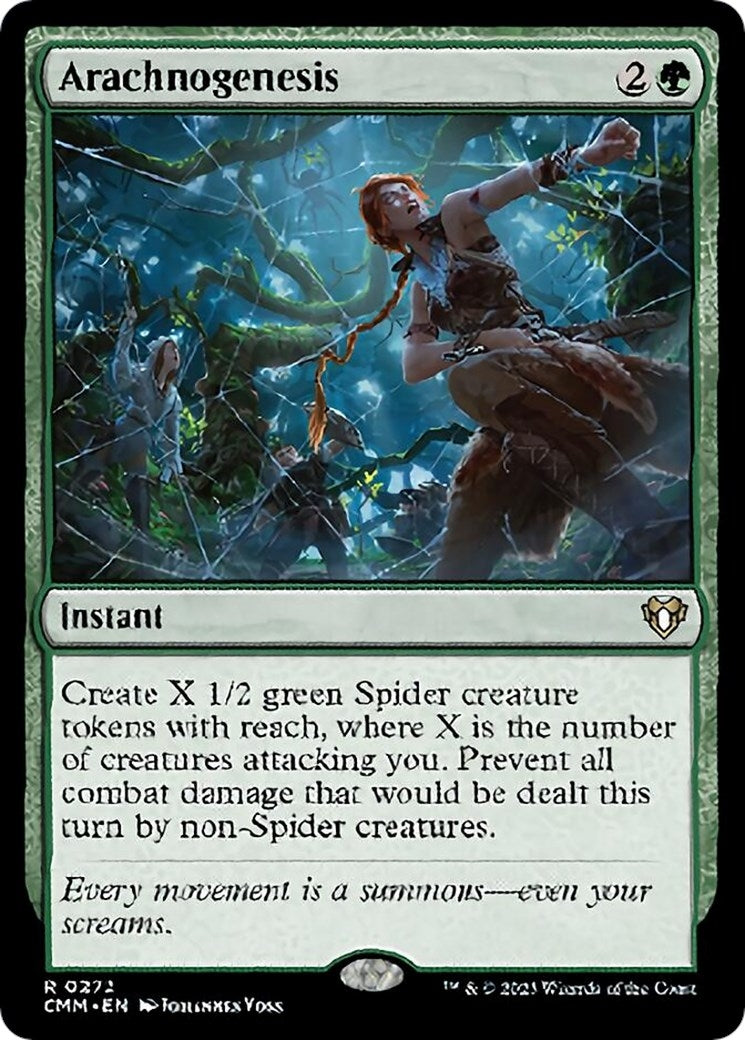 Image for Arachnogenesis (Commander Masters) (272) - Magic: The Gathering