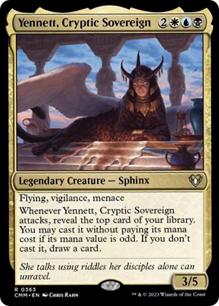 Image for Yennett, Cryptic Sovereign (Commander Masters) (363) - Magic: The Gathering