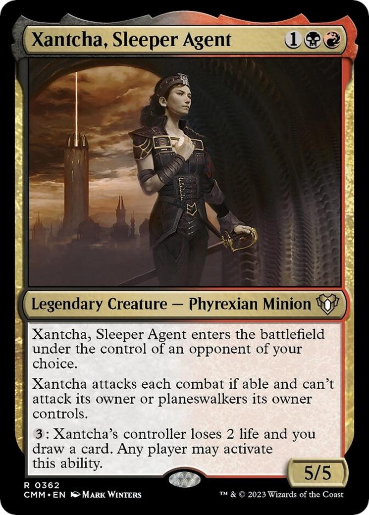 Image for Xantcha, Sleeper Agent (Commander Masters) (362) - Magic: The Gathering