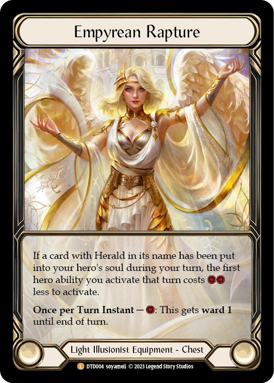 Image for Empyrean Rapture (Extended Art) (Dusk till Dawn) (DTD004) - Flesh and Blood TCG
